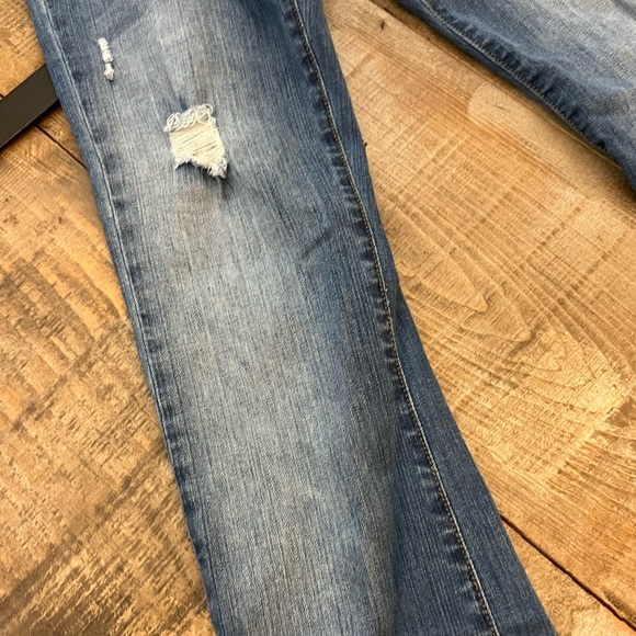 Genetic Denim The Riley bootcut distressed jeans size 26 - Picture 4 of 13